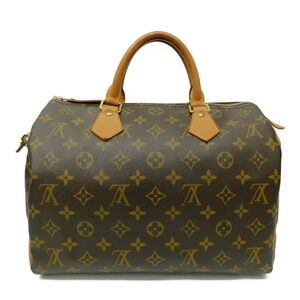 Louis Vuitton Monogram Classic Brown Handbag Speedy